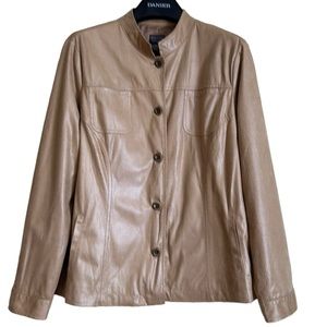 Chico's Tan Button Down Shirt